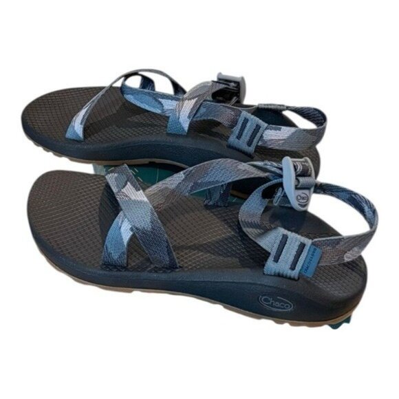 CHACO ZCloud Rambling Navy Sandals Rubber Sole Outdoor Hiking Size 10 NEW - Picture 4 of 7